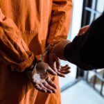 Deportation of Osiel Cardenas: How Will It Reshape Cartel Dynamics? Person in orange jumpsuit handcuffed behind bars.