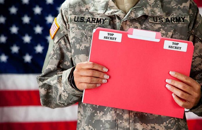 177221078 featured image U.S. Army soldier holds a Top Secret folder