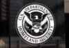 U.S. Department of Homeland Security emblem on wall