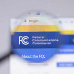 Tump BLAST’S NBC Show – FCC Joins Attack Federal Communications Commission website magnified on browser.