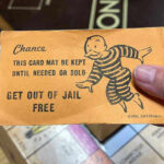 Known Shooter WALKS FREE—Then KILLS THREE Monopoly game card get out of jail free
