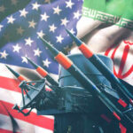 Iran TARGETS U.S. Bases — Thousands in Crosshairs Missiles in front of American and Iranian flags.