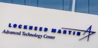 Sign of Lockheed Martin Advanced Technology Center on a building