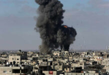 FRIENDLY FIRE Chaos DESTROYS U.S. F-15s Large explosion over a crowded urban area.