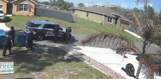 Video shows police shootout before woman's death in