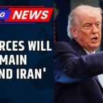 BREAKING | Trump: US Military Assets Will Stay Deployed