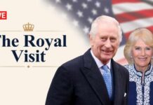 LIVE: King Charles III arrives in DC and meets with Donald