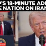 'Nearing Completion', Trump Addresses America on Iran