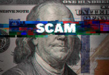 Massive Autism Fraud EXPOSED! Scam text overlaid on distorted 100 dollar bill