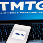 Trump Unleashes FANTASY Vision — MSM Goes BONKERS TMTG and Truth Social logos on screen and phone.