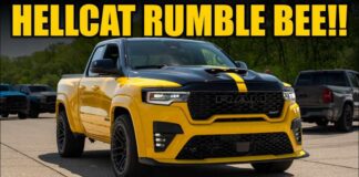 2027 RAM 1500 Rumble Bee HELLCAT Walkaround, Interior and Details!!