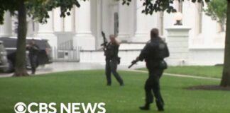 Apparent gunshots heard at the White House by CBS News reporters