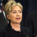 Anonymous Health Claim Sparks Online Firestorm Without Evidence A female politician speaking at a podium during a public address