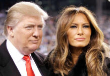 Presidential Visit Could Disrupt Knicks Finals Atmosphere Two people posing closely at an event.