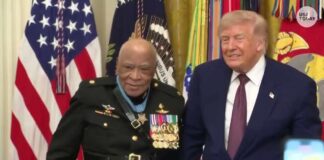 Donald Trump awards Medal of Honor to combat veterans at White House ceremony