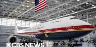 Trump unveils new Air Force One, a $400 million jet gifted by Qatar | full video