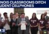Gov. Pritzker signs bill banning cell phones in Illinois public schools