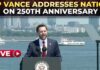 July 4 Gambit: America’s Story Is Still Being Written 'For 250 years America has..': JD Vance delivers remarks aboard USS Kearsarge in New York Harbor