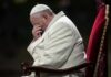 Explosive Claims: Abuse Allegations Against Leading Cardinal Pope sitting with his head bowed and hand covering his face