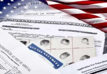 Appeals Court Opens Door to End TPS U.S. immigration and naturalization documents with American flag