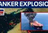Tanker reports explosion in Strait of Hormuz as Iran denies deal with US