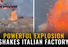 Explosion Rocks Ammo Plant Near Rome Italy Factory Explosion : Powerful Explosion Rocks Ammunition Factory Near Rome | NewsX World