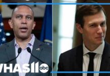 Backroom Huddle: A Secret Meeting, A Public Firestorm Reported meeting between Hakeem Jeffries, Jared Kushner has many speculating