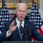 Hunter Biden Reveals Joe Biden’s Cancer Has Spread man giving a speech at a podium