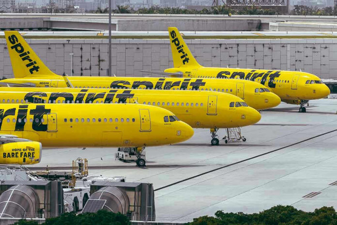 1769559506 Yellow airplanes parked on the airport tarmac.