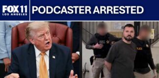 Podcaster Azariah Southworth arrested for threatening Trump