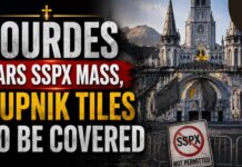 Bishop Bans Traditionalist Group From Leading Public Prayers Lourdes Bishop Bans SSPX From Sacraments & Orders Rupnik Mosaics Covered | SG News