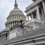 Senate Backs Tougher Russia-Iran Sanctions US Capitol building dome and steps