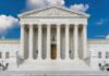 Hearing Highlights Dispute Over DOJ Subpoenas United States Supreme Court building with classical columns
