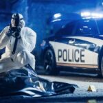 Deadly Van Incident at Berlin Pride Raises New Security Fears forensic investigator photographing crime scene near police car