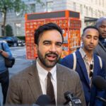 One Petition, One Mayor, and a Growing Battle Zohran Mamdani speaking to reporters on a city sidewalk