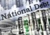 Global Security Moves Raise New Questions U.S. Capitol and dollar bills collage on national debt theme