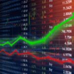“Biggest Bubble” Still Has Investors Buying Stock market chart with green upward arrow and red downward line